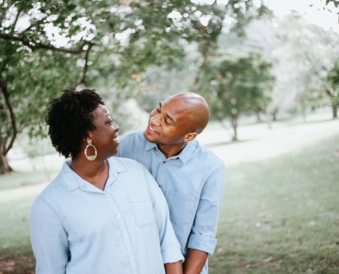 Older Smiling Couple